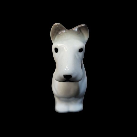 Vintage Scottish Terrier Porcelain Figurine - Picture 2 of 10